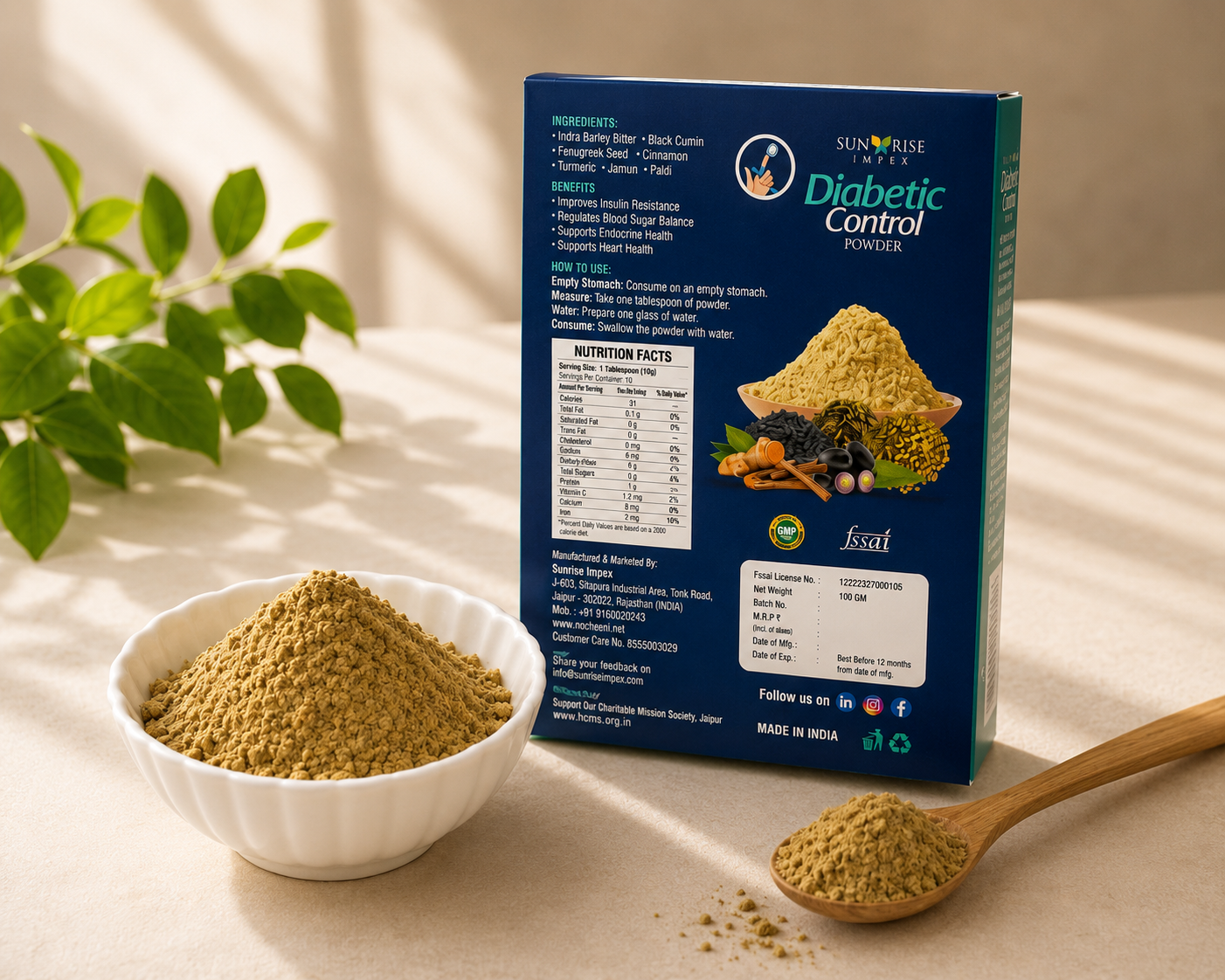 Diabetic Care Powder